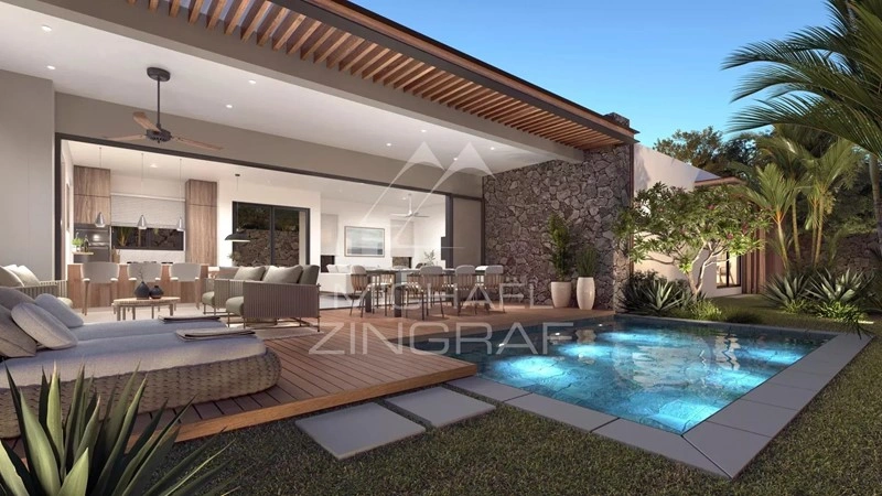 فيلا مريحة بمساحة 196 m2 في فاكو-فونيكس، موريشيوس