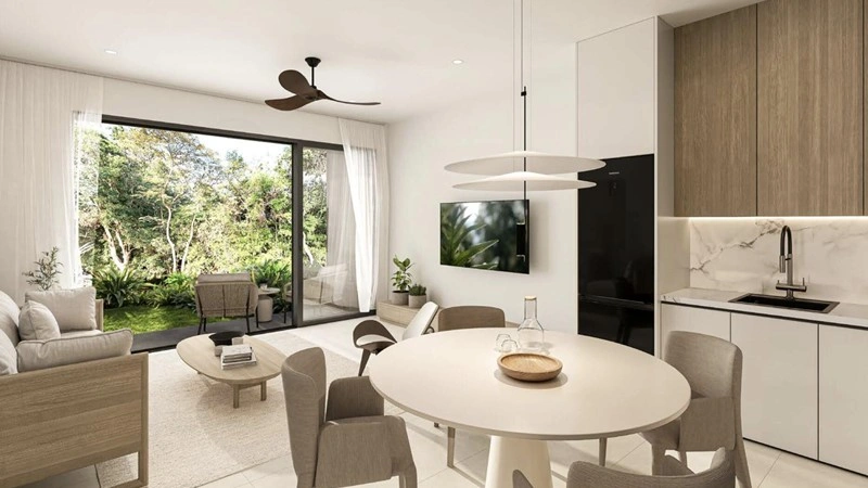 पोर्ट लुईस, मॉरीशस में 90 m² का उज्ज्वल अपार्टमेंट