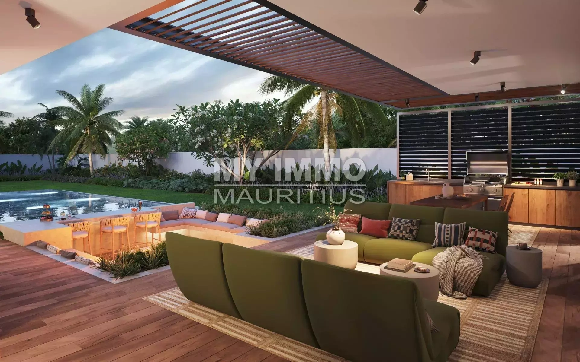 Villa moderne de 400 m² à Trou aux Biches, Île Maurice