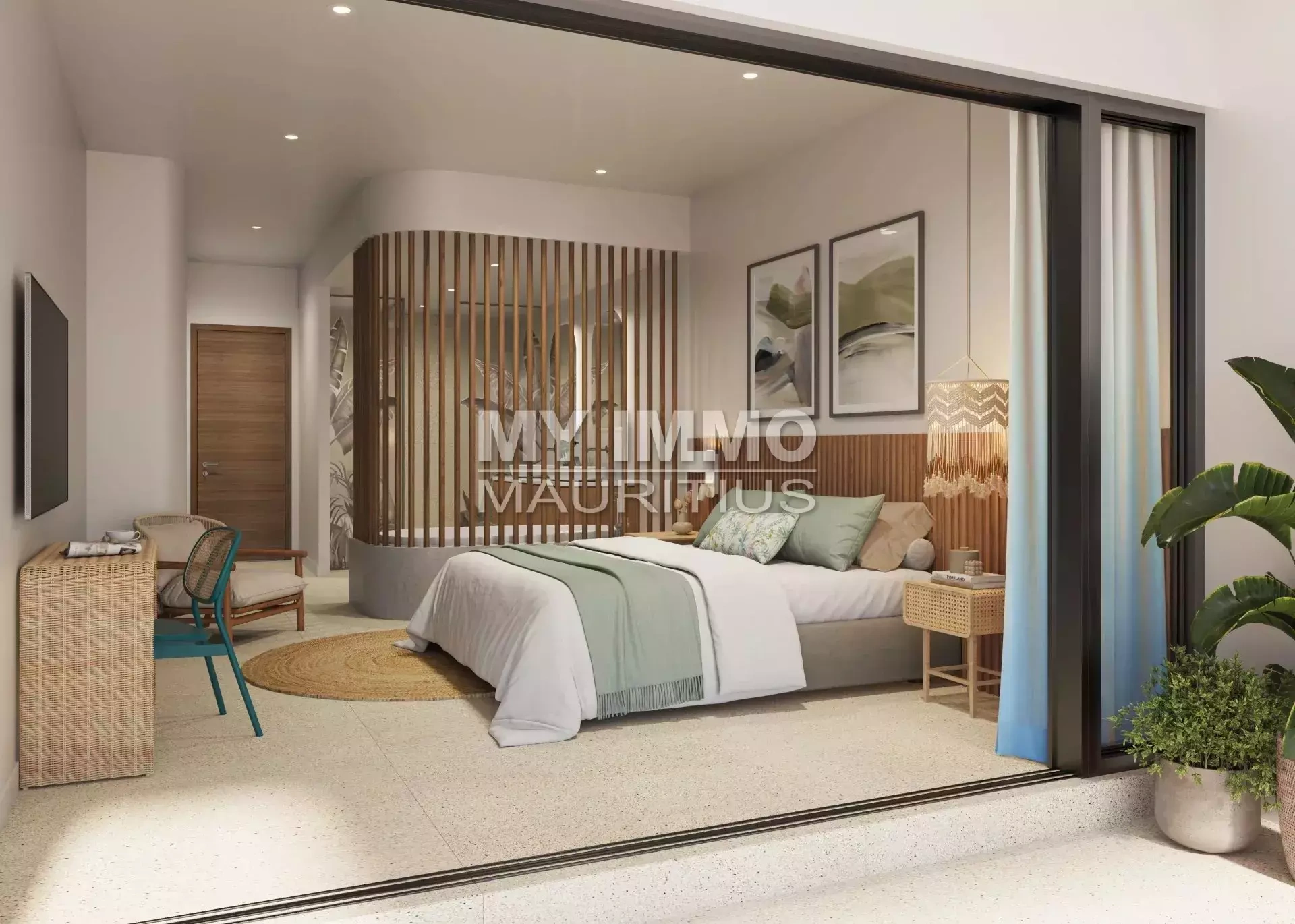 بنتهاوس جديد بمساحة 229 م² في Grande Riviere Noire، موريشيوس