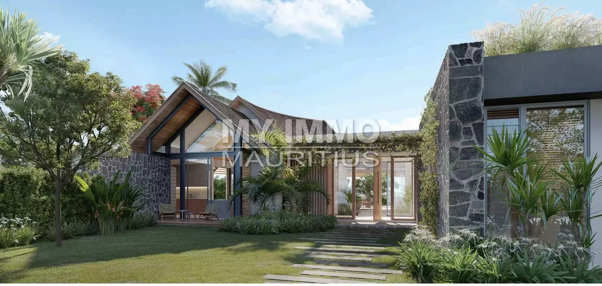 ویلا سهخوابه جادار در Grande Riviere Noire، موریس