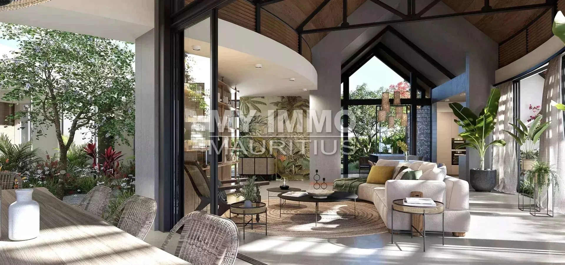 ویلا سهخوابه جادار در Grande Riviere Noire، موریس