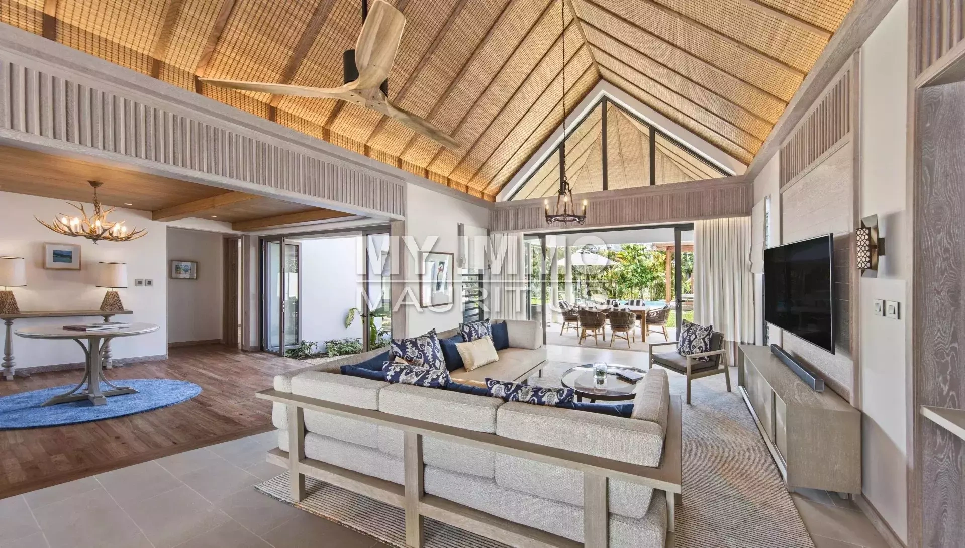 毛里求斯大港豪华四卧别墅