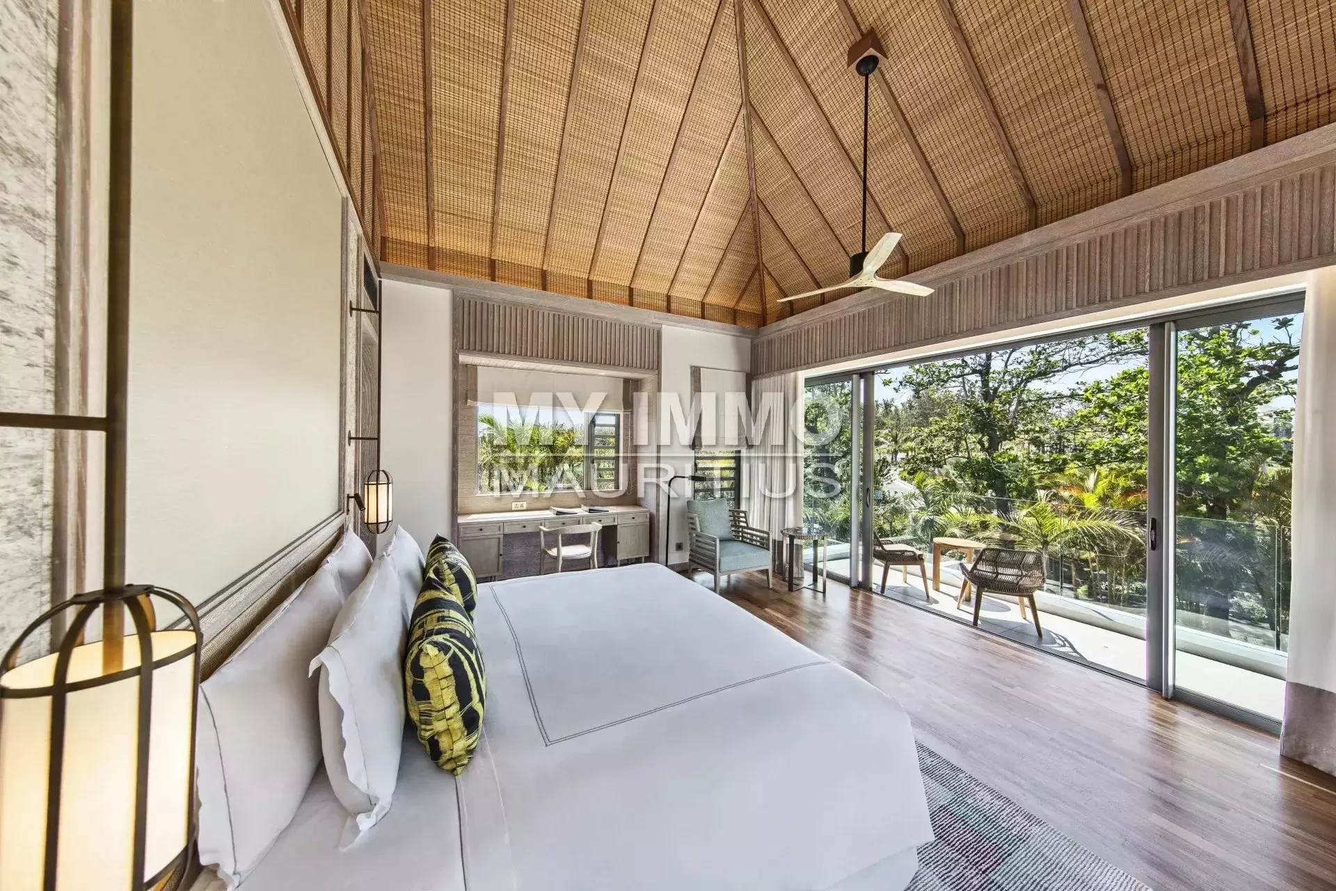 毛里求斯大港豪华四卧别墅