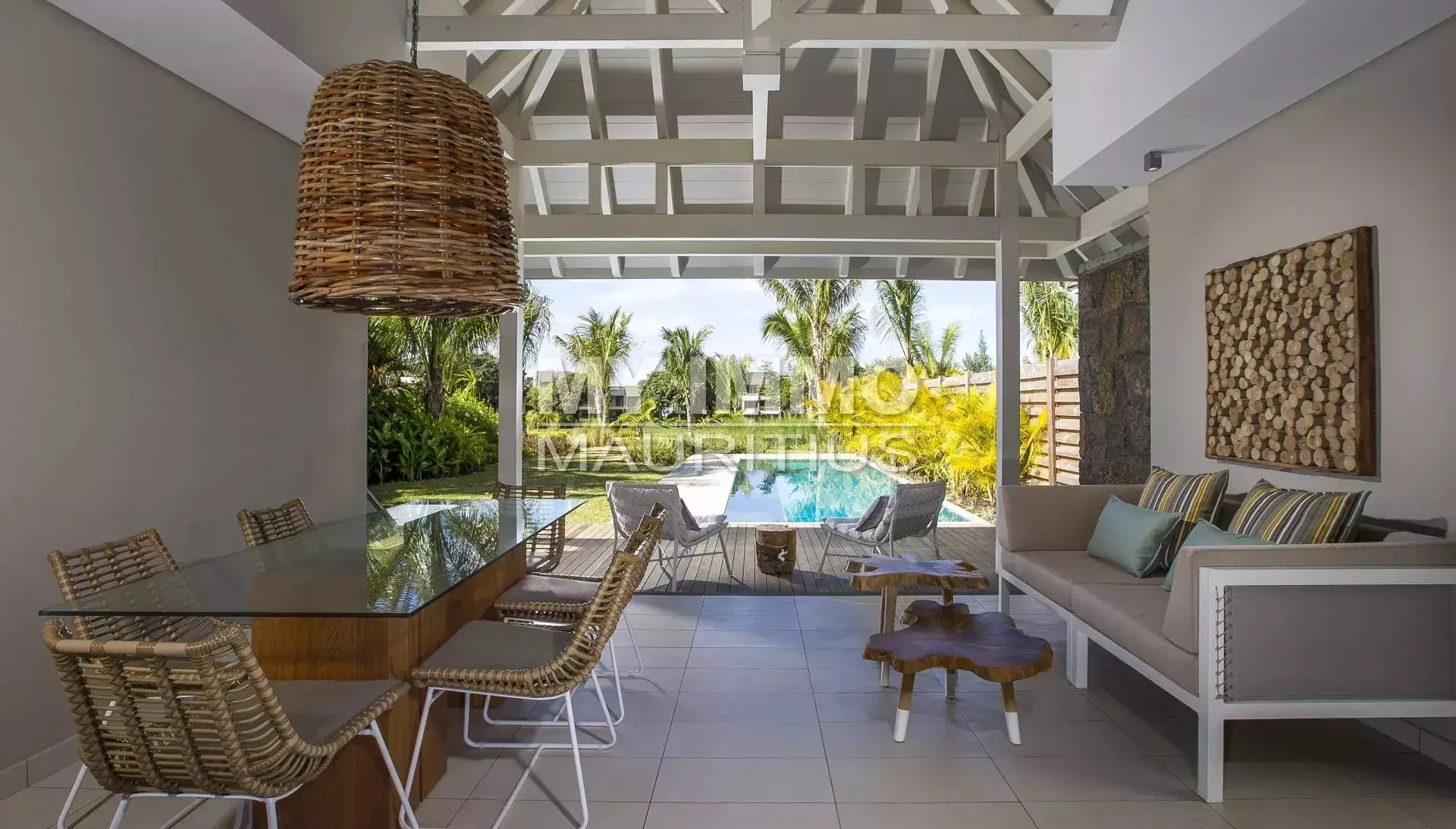 毛里求斯 Beau Champ 现代三卧别墅