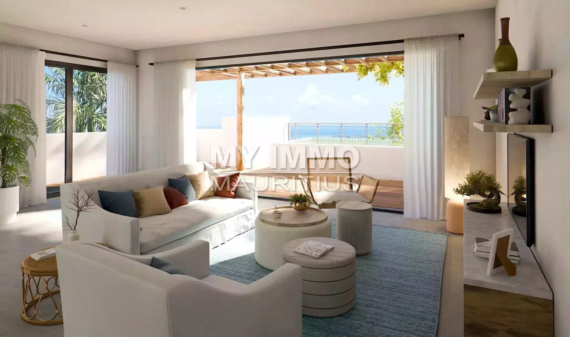 Trou aux Biches, Mauritius में प्रतिष्ठित पेंटहाउस — 254 m²