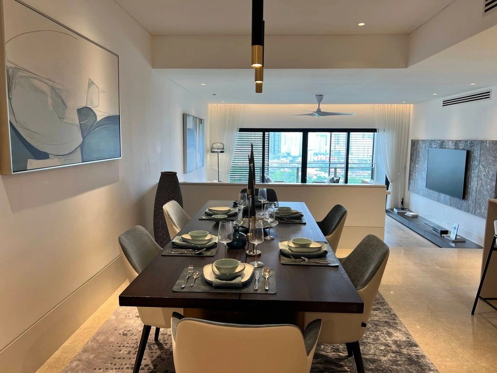 شقة فاخرة بمساحة 176 م² مع تراس في كوالالمبور، ماليزيا