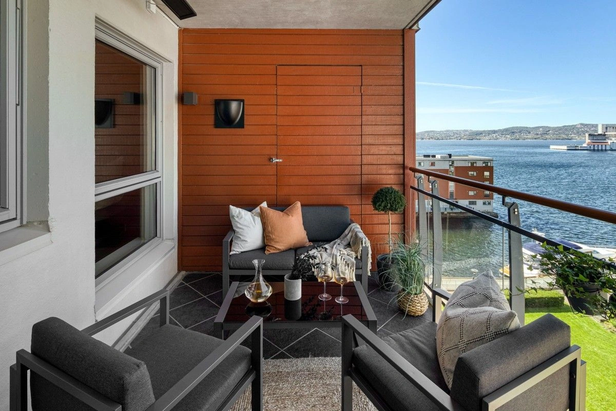 Bergen'in prestijli bölgesinde 85 m2 daire