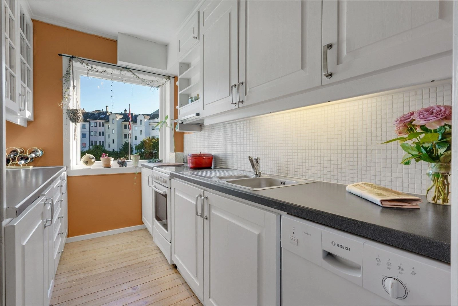 नॉर्वे, बर्गन के केंद्र में आरामदायक अपार्टमेंट