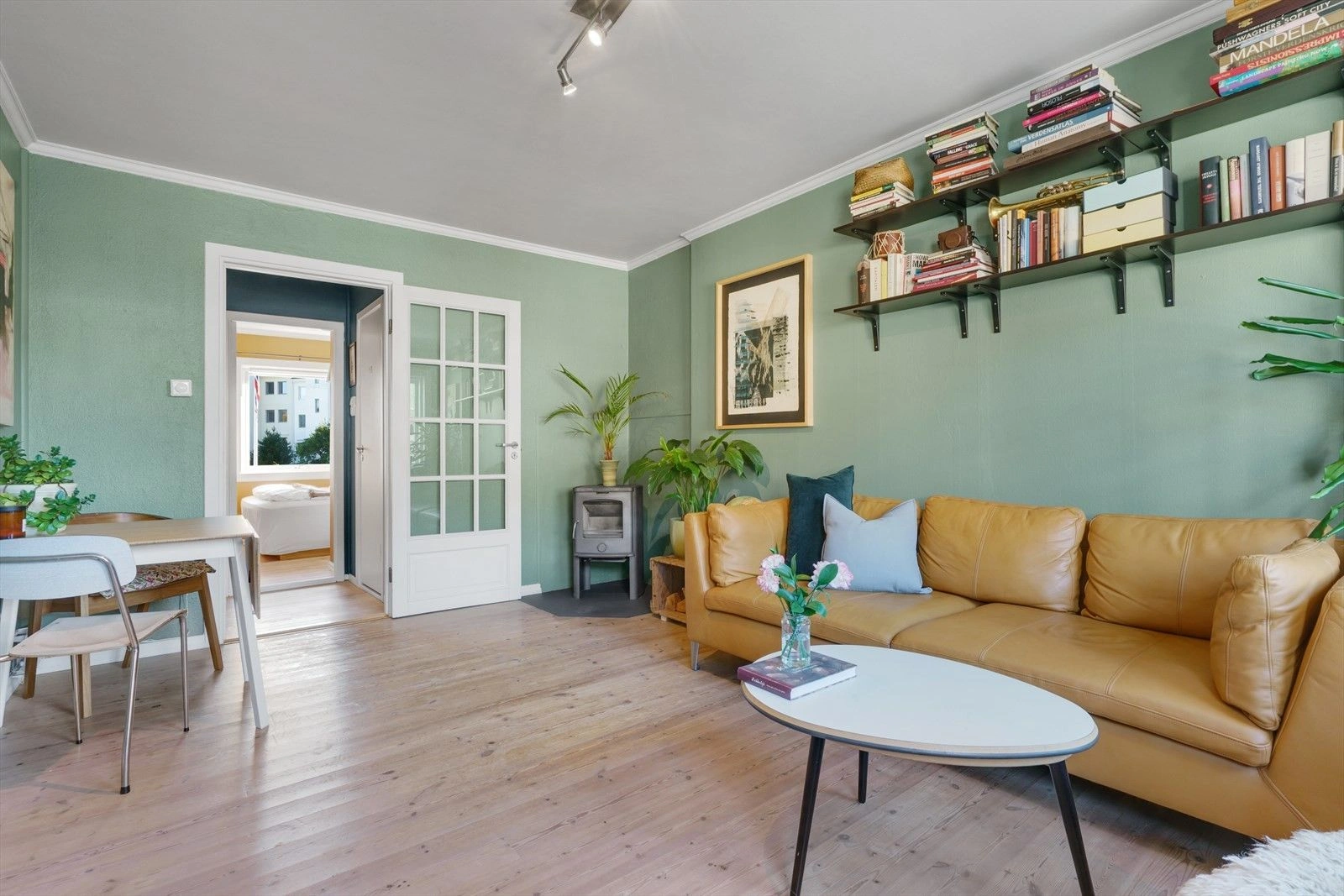 नॉर्वे, बर्गन के केंद्र में आरामदायक अपार्टमेंट