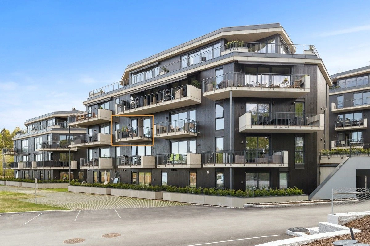 Bergen'in prestijli semtinde 3+1 daire