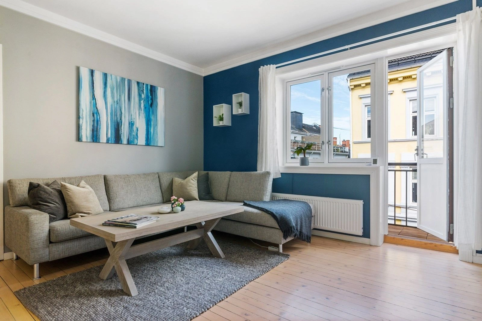 شقة مشرقة بتصميم مريح في أوسلو، النرويج