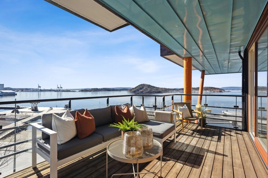 شقة جميلة بمساحة 126 m2 في المنطقة الساحلية بأوسلو، النرويج