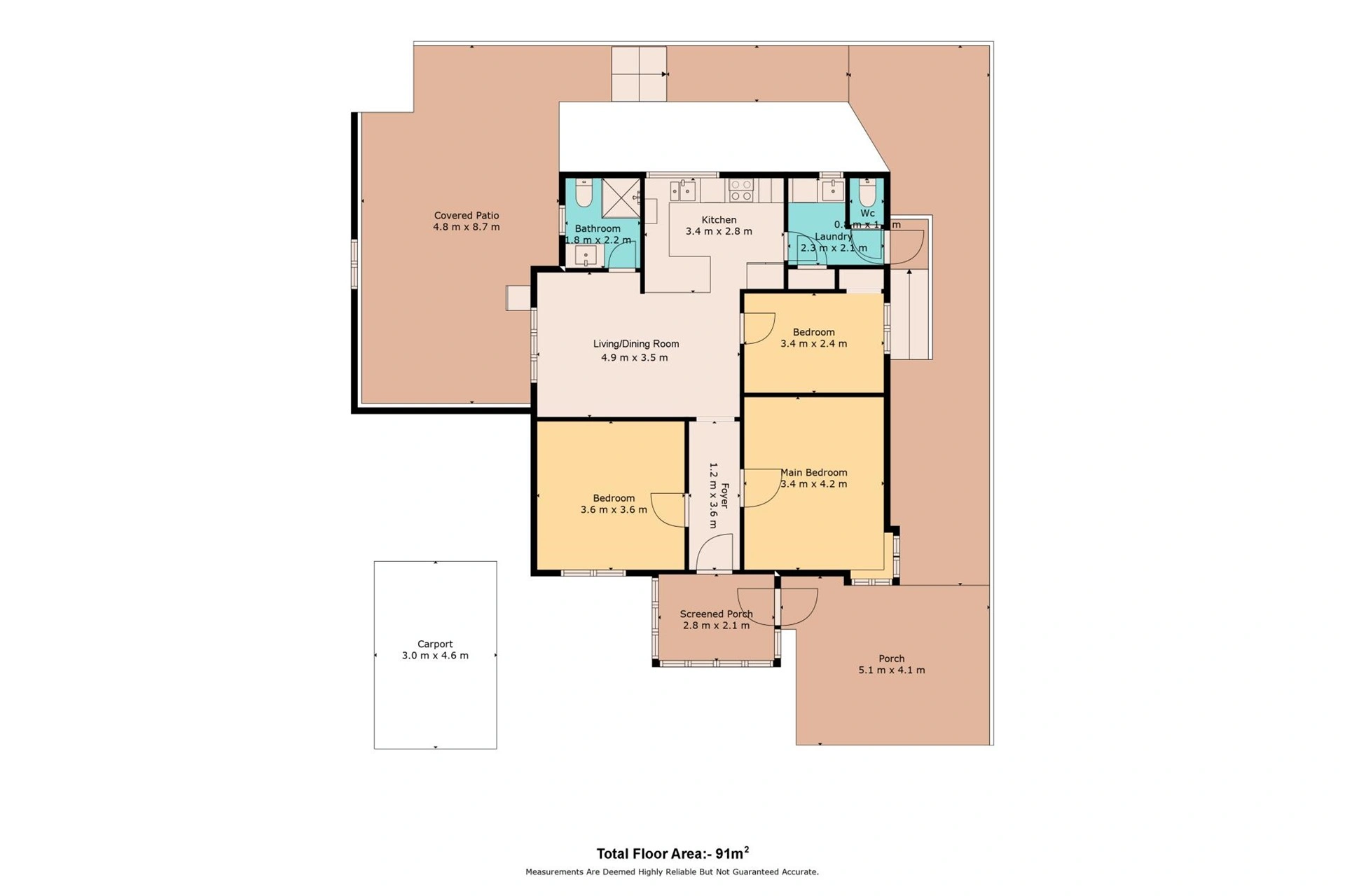 ऑकलैंड, न्यूज़ीलैंड में आरामदायक 3+1 घर