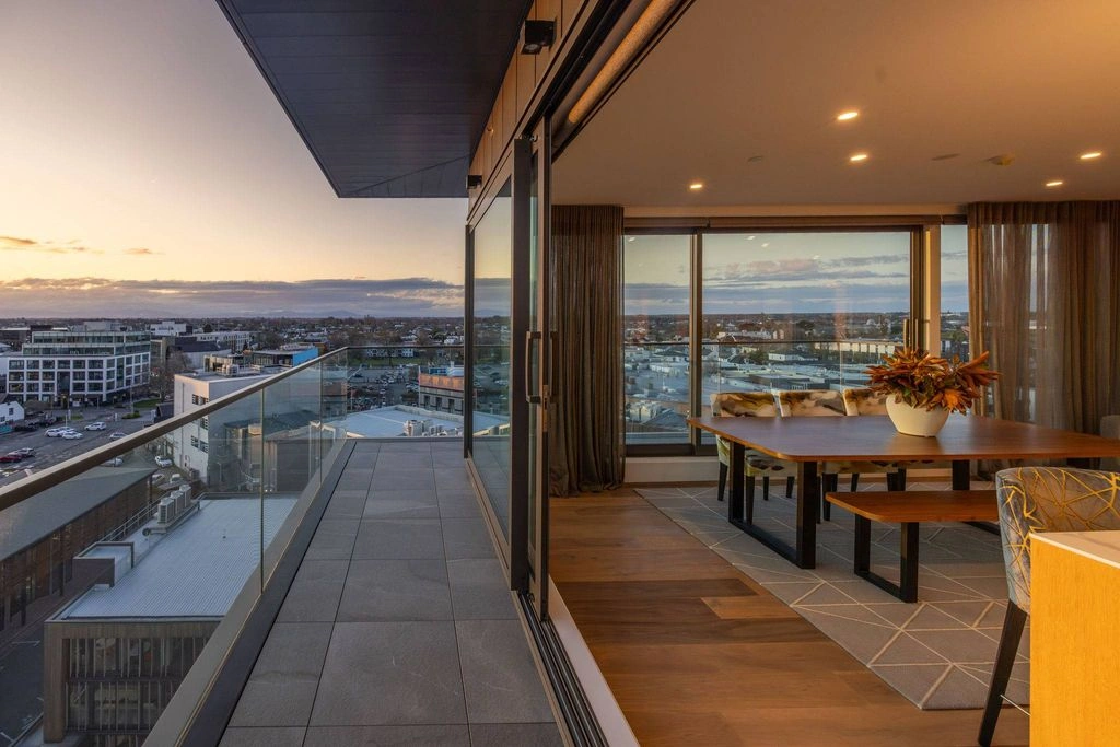 بنتهاوس مشرق بمساحة 268 م² في كرايستشيرش، نيوزيلندا