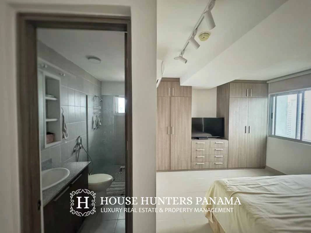 पैनामा सिटी, पैनामा में हवादार 2-बेडरूम अपार्टमेंट