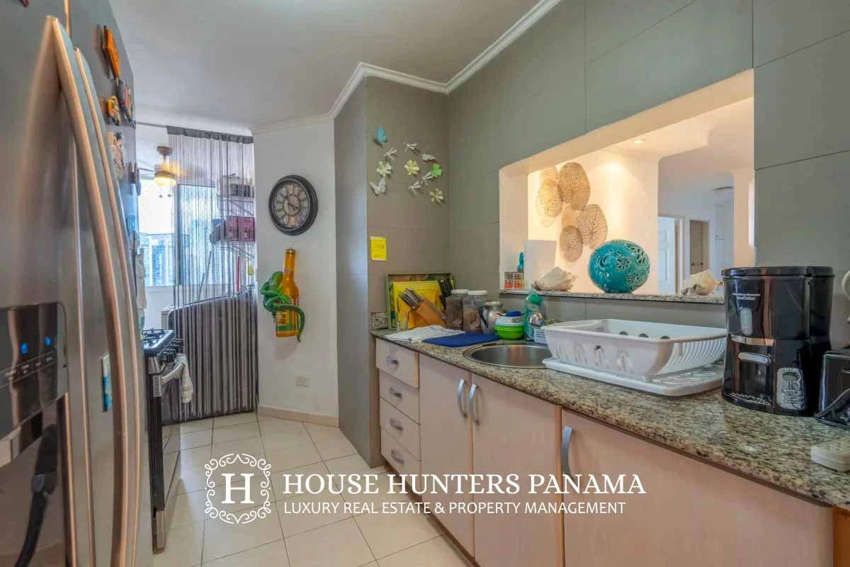 Panama City, Panama में 120 m² का रोशन अपार्टमेंट