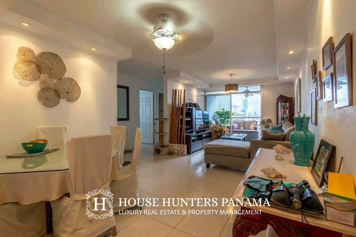 Luminoso apartamento de 3 dormitorios en la Ciudad de Panamá, Panamá