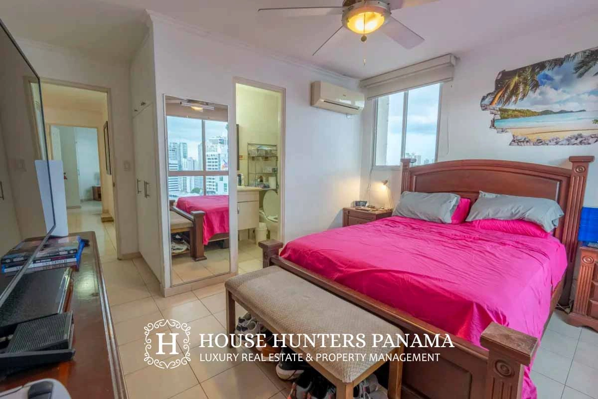 Luminoso apartamento de 3 dormitorios en la Ciudad de Panamá, Panamá