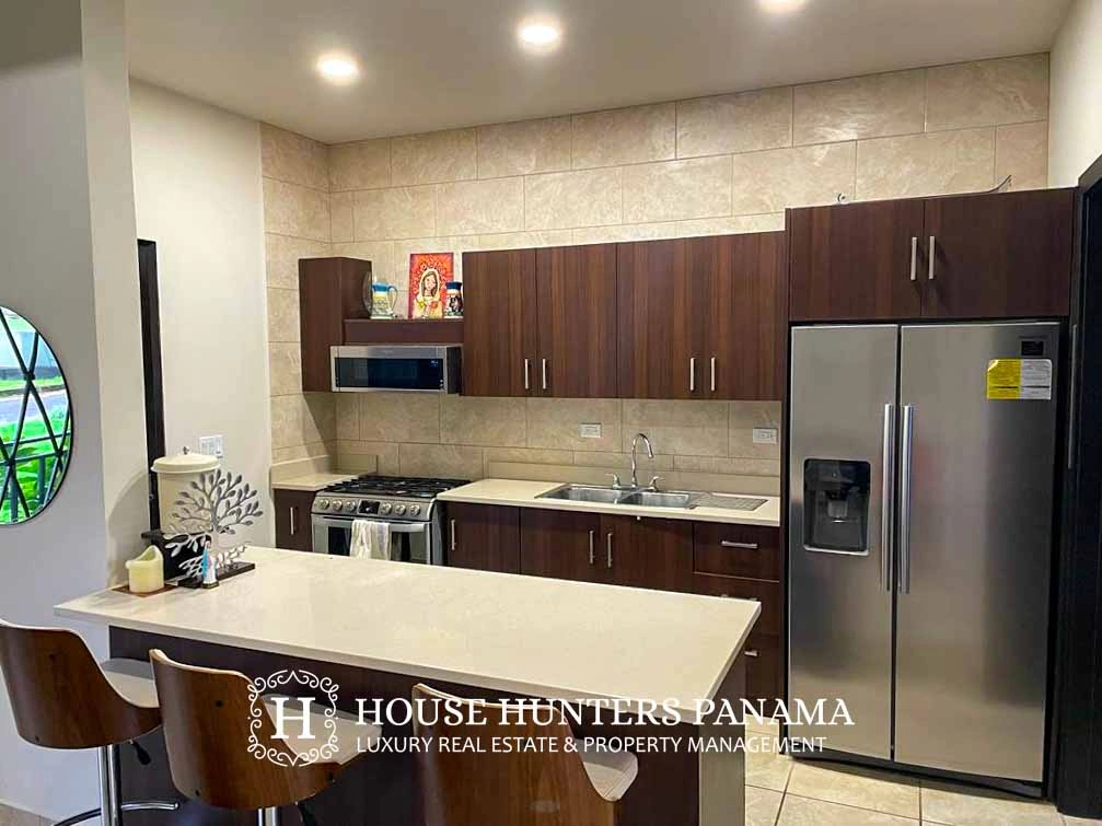 منزل بمساحة 127 m2 داخل مجتمع مسوَّر في Boquete، بنما