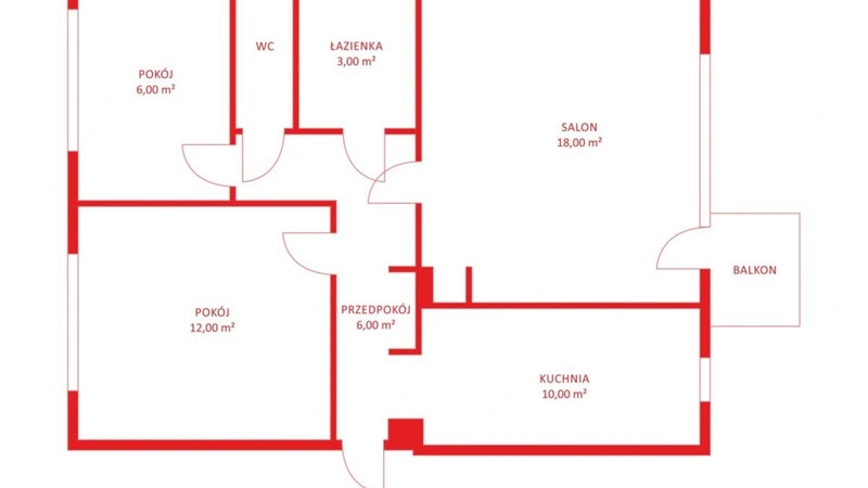 वारसा, पोलैंड में आरामदायक 60 m² अपार्टमेंट
