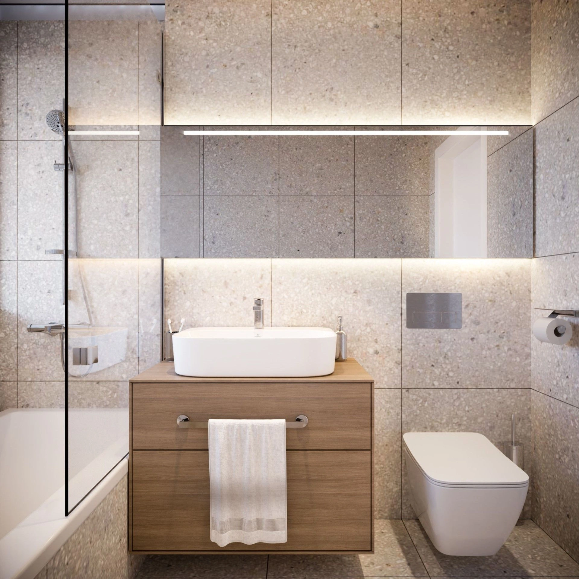 Modern apartment 165 m2 in a prestigious area in Bucharest