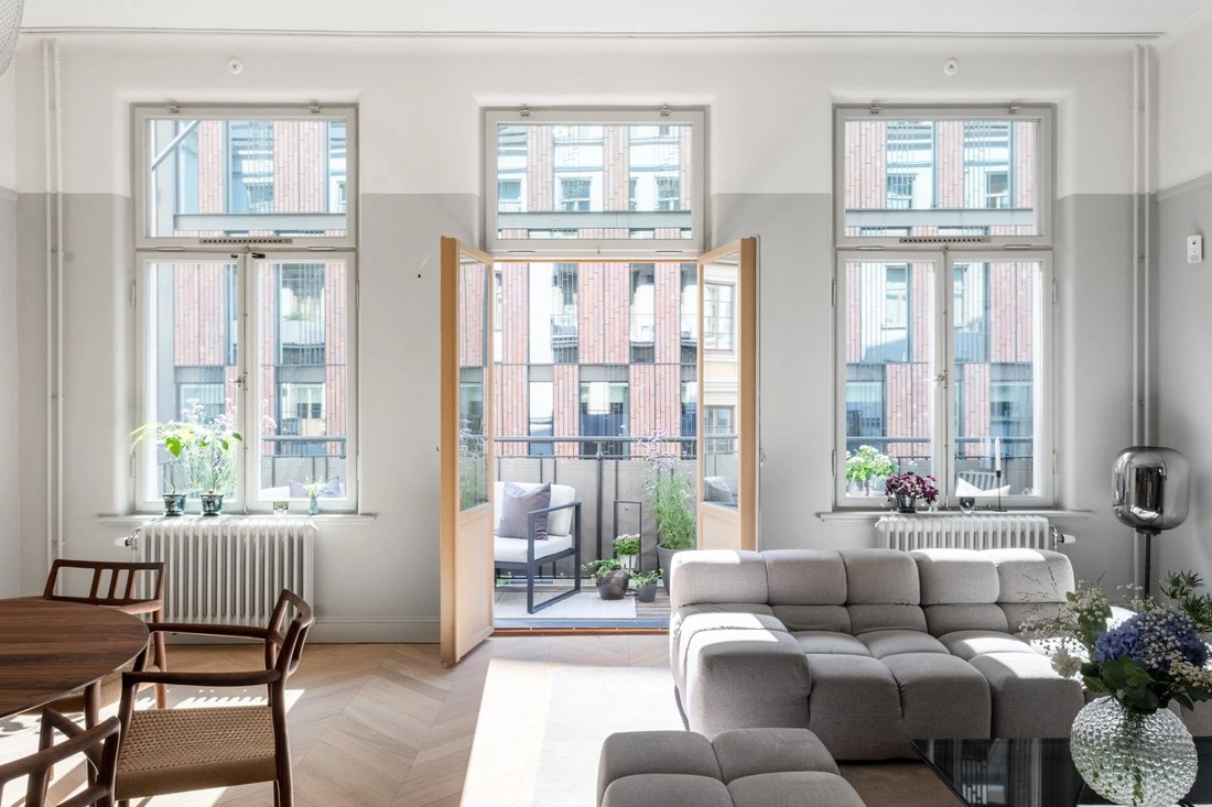 شقة استوديو مصممة في منطقة مرموقة ببلغراد، صربيا، بمساحة 30 m2