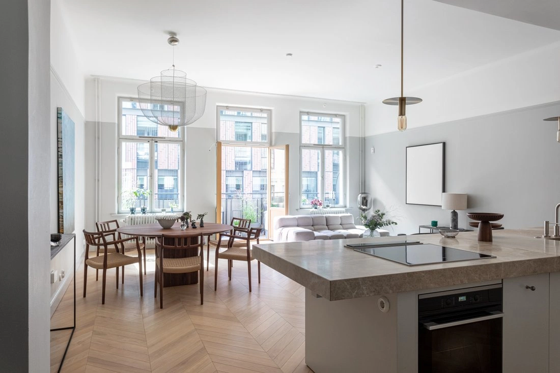 شقة استوديو مصممة في منطقة مرموقة ببلغراد، صربيا، بمساحة 30 m2