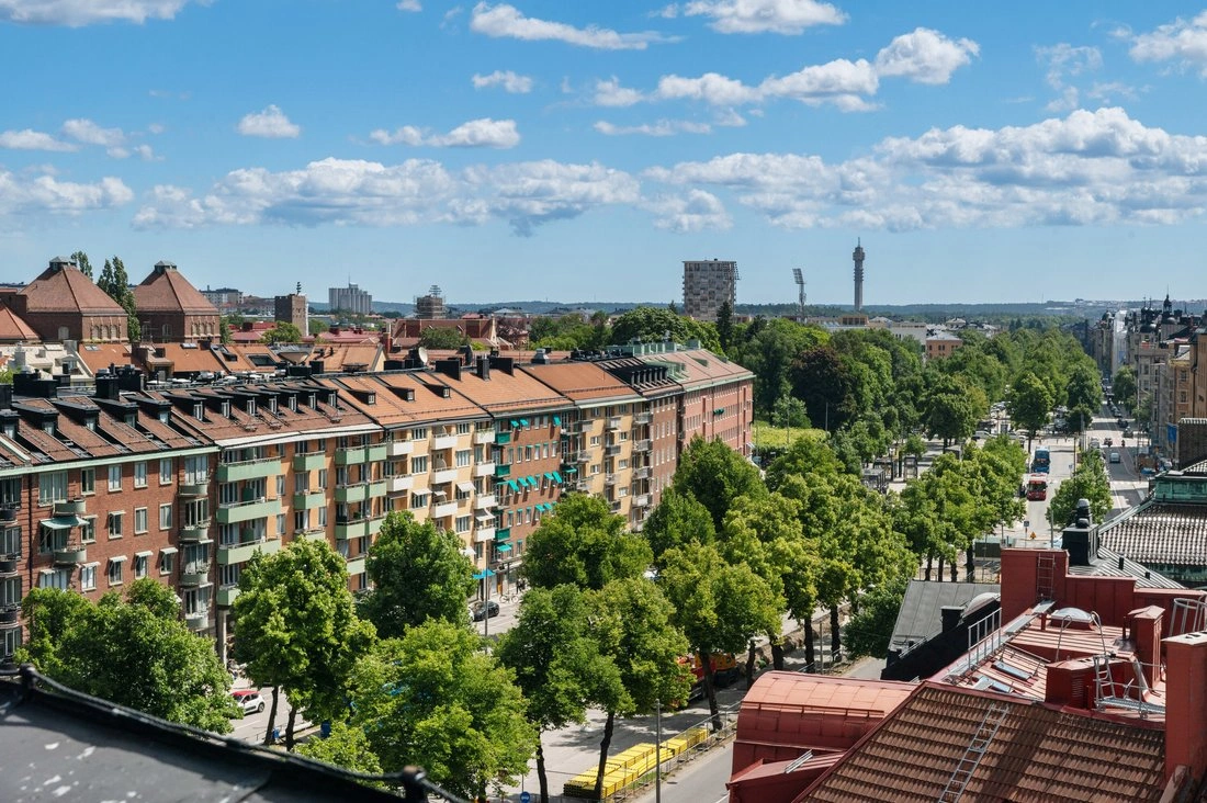 세르비아 베오그라드 중심의 밝은 스튜디오, 34 m2