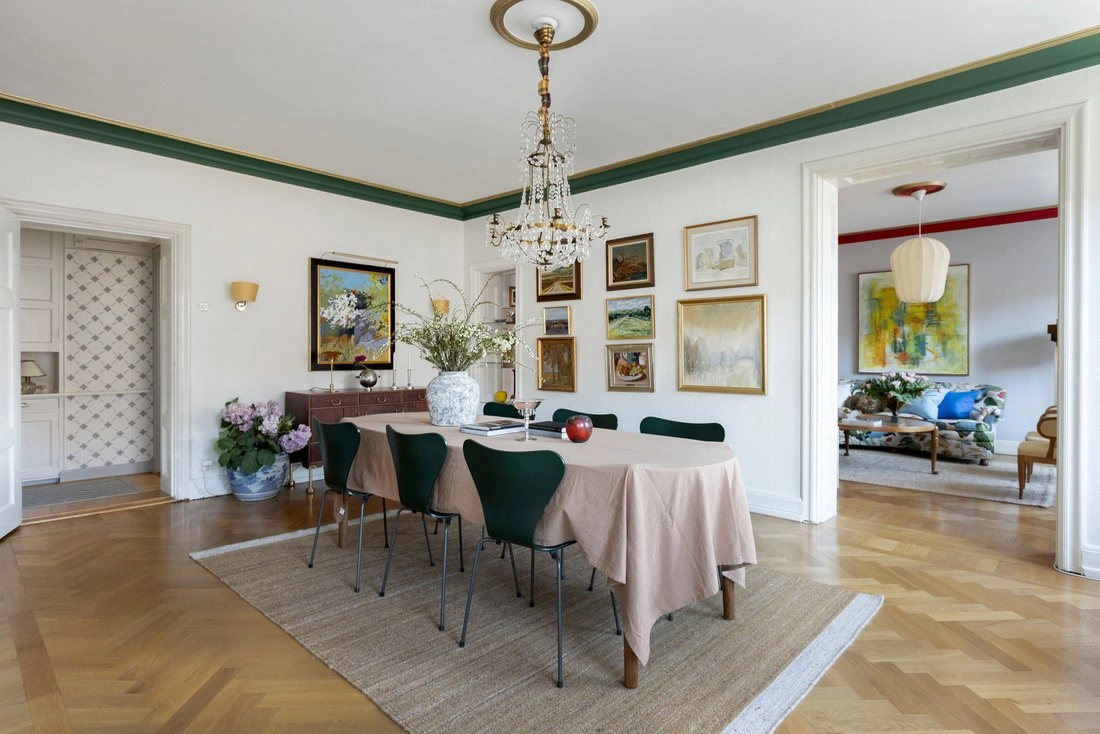 Sophisticated apartment 140 m2 in Gothenburg, Sweden