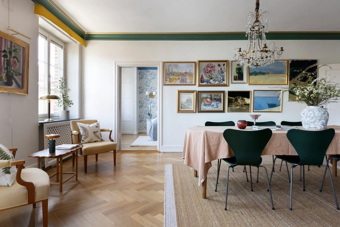 Sophisticated apartment 140 m2 in Gothenburg, Sweden