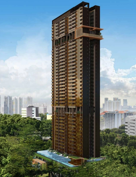 Apartamento espaçoso 1+1 em Singapura, Singapura