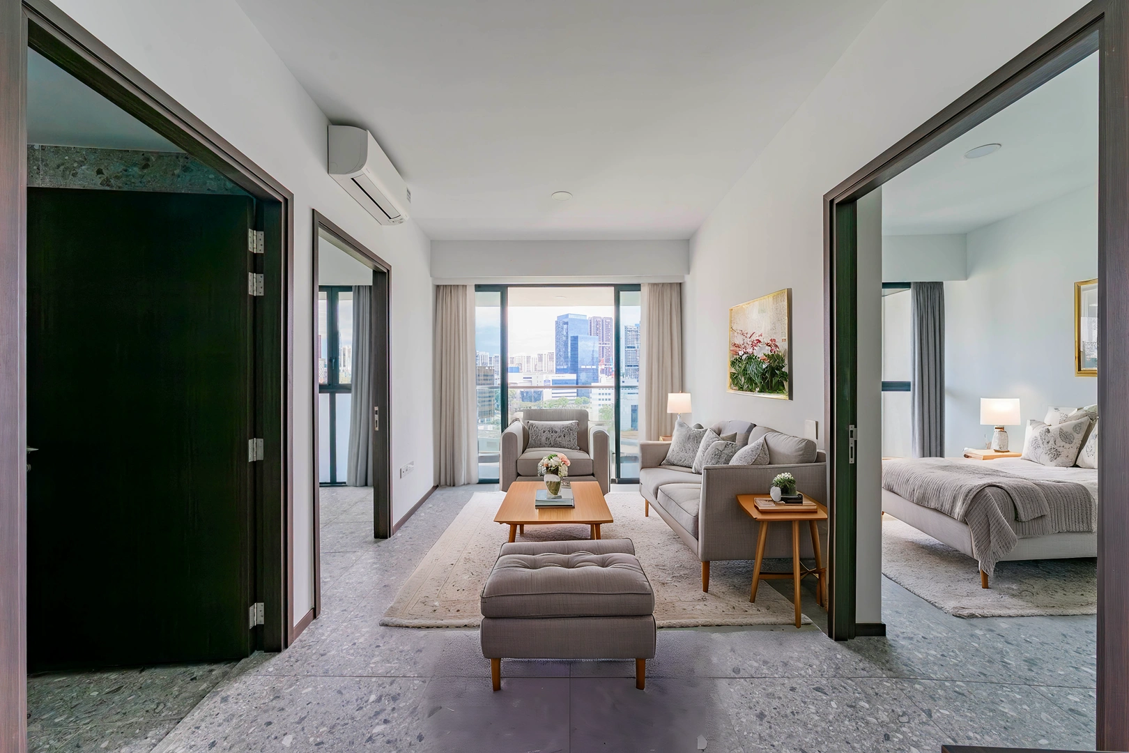 Apartamento confortável 2+1 na Cidade de Singapura, Singapura