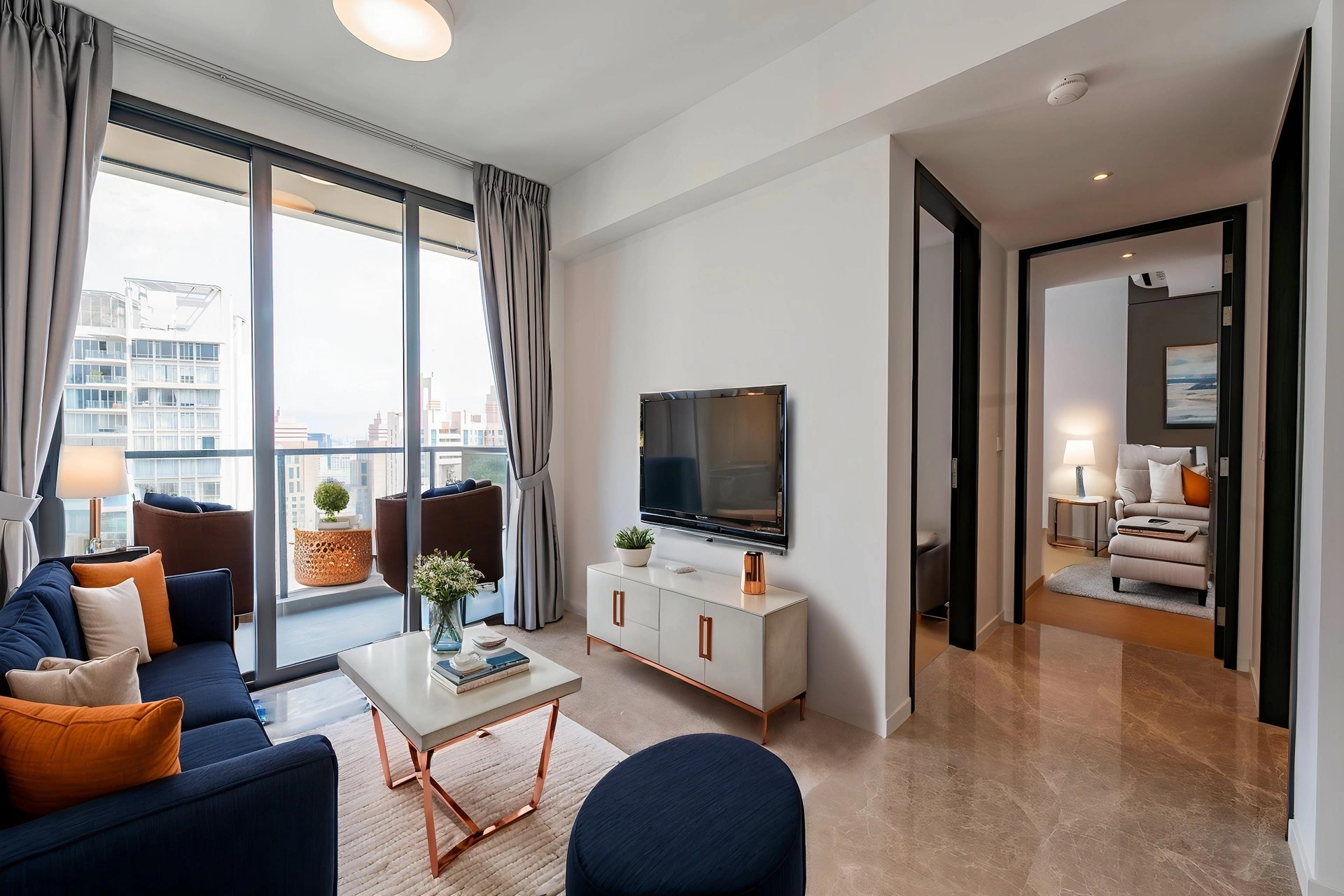 شقة جميلة بمساحة 56 m² في مدينة سنغافورة، سنغافورة (#OSg 20-07)