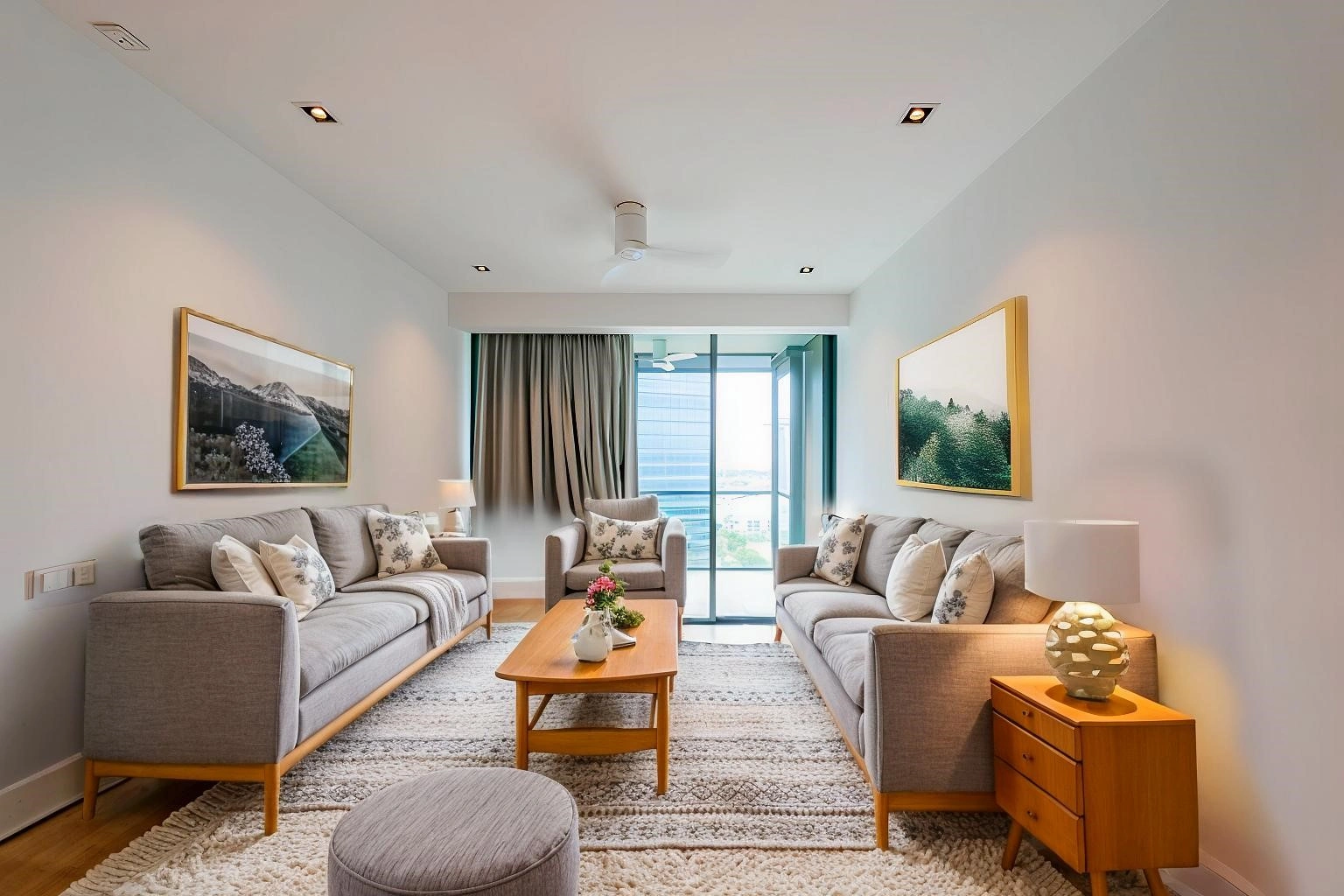 सिंगापुर सिटी, सिंगापुर में धूप से भरा 2+1 अपार्टमेंट