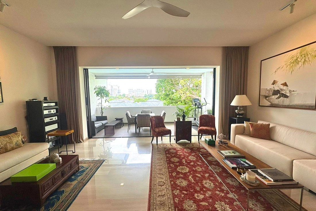 شقة بمساحة 256 m2 مع شرفة في مدينة سنغافورة، سنغافورة