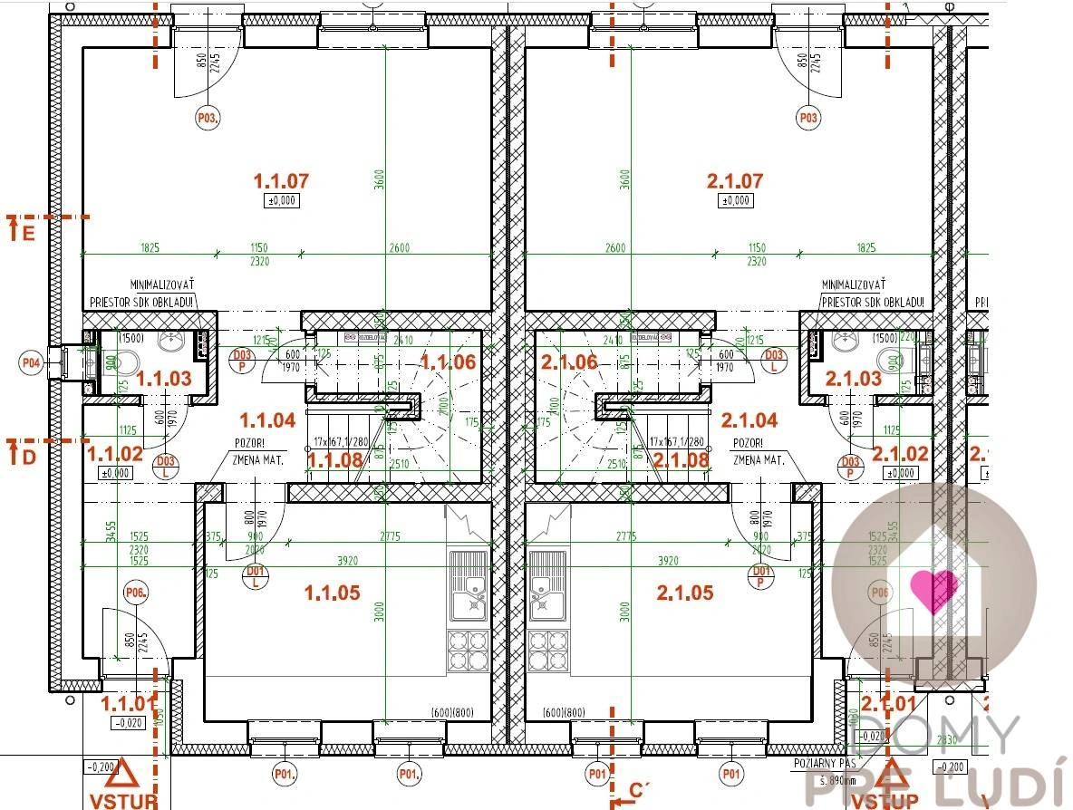 Duplex confortable de 92 m² à Dunajska Streda, Slovaquie