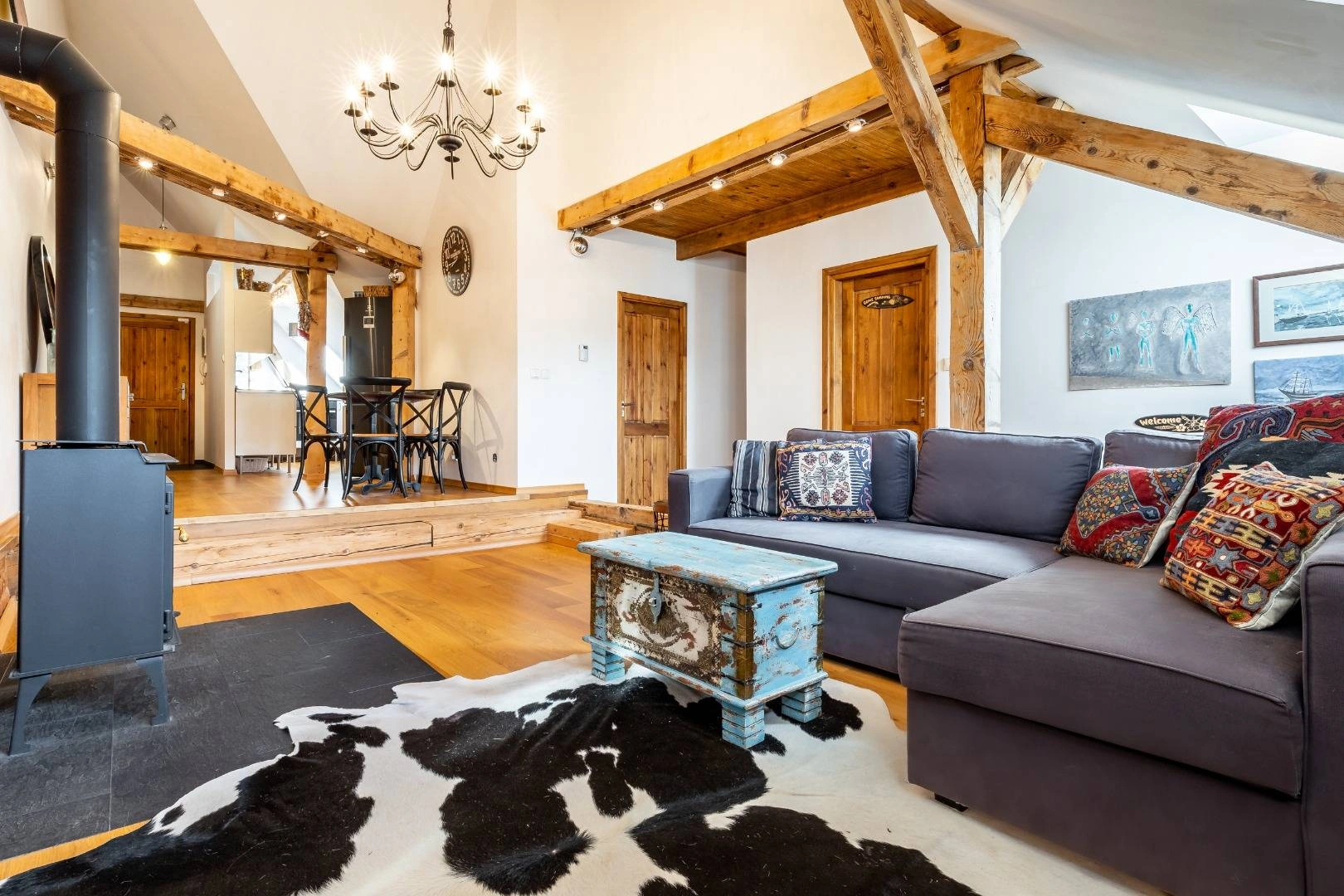 Kosice, Slovakya'da huzurlu 3+1 daire