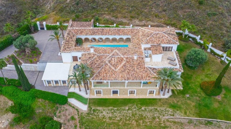 Haus 12+1 mit Meerblick in Málaga, Spanien