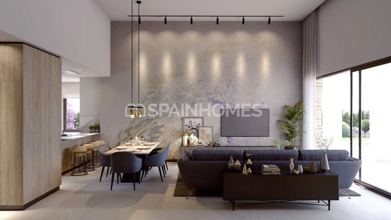 西班牙阿利坎特带花园的7+1住宅