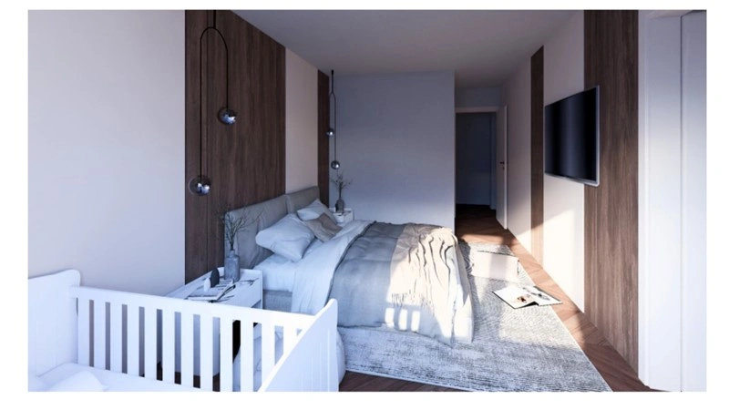 Luxuswohnung mit 128 m² und Garten in Osijek, Kroatien