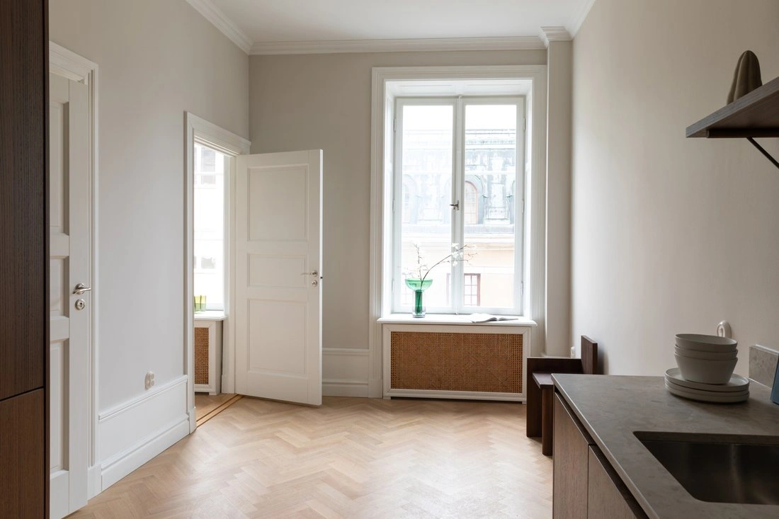 Stockholm, İsveç'te yenilenmiş 2+1 daire