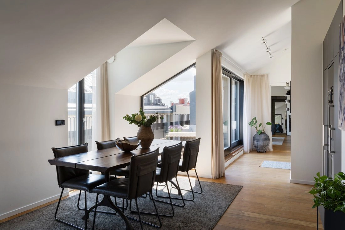 Elegantes Penthouse, 157 m², Stockholm, Schweden