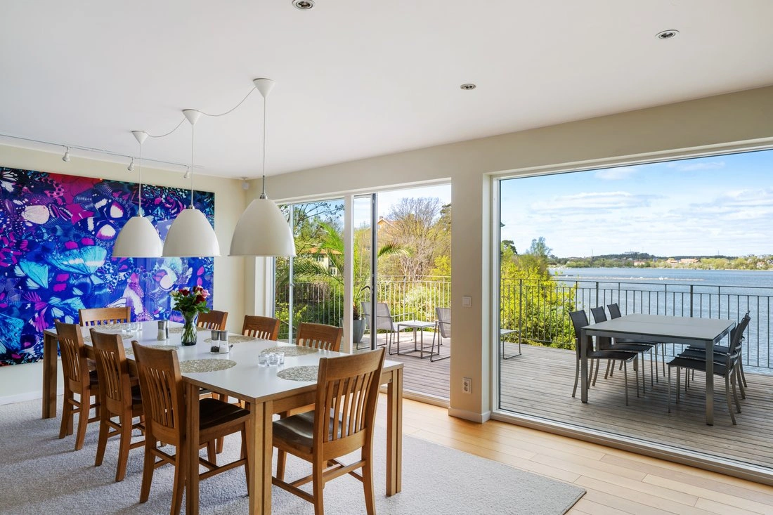 Stockholm, İsveç'te davetkar 7+1 villa