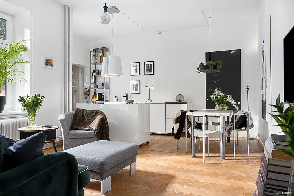 Malmö, İsveç'te davetkar 2+1 daire