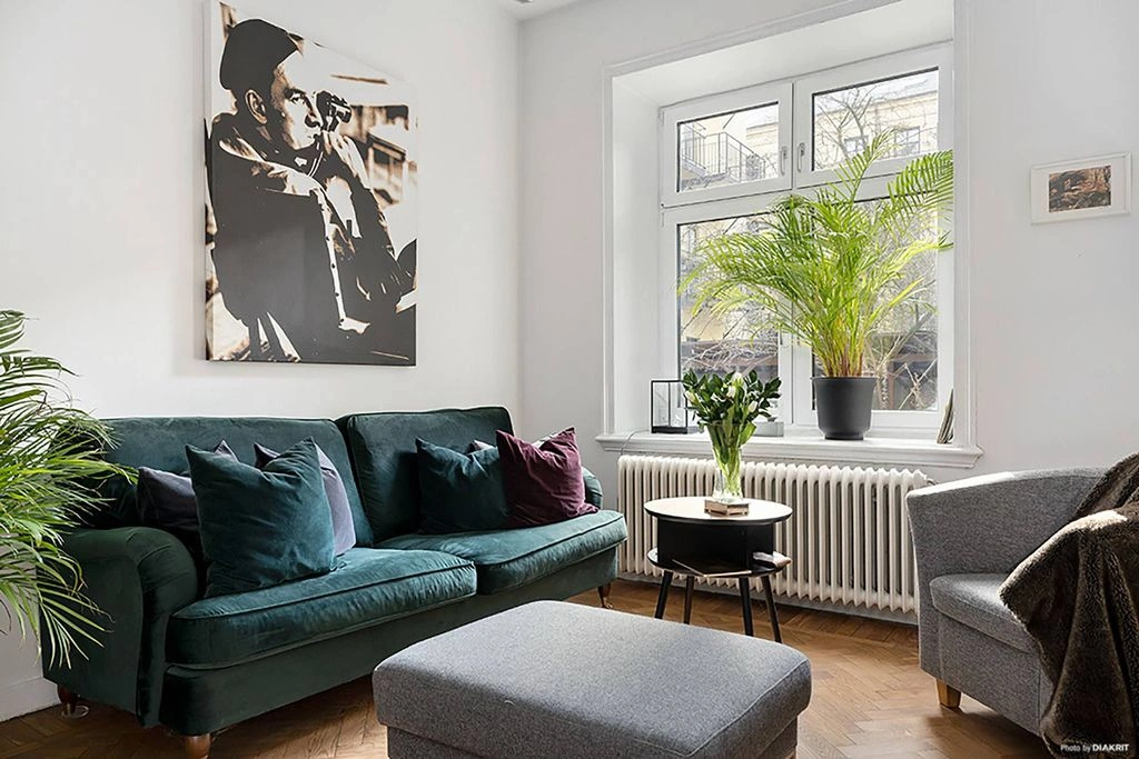 Malmö, İsveç'te davetkar 2+1 daire