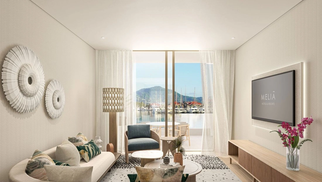 شقة مضيئة في ماهي، سيشيل