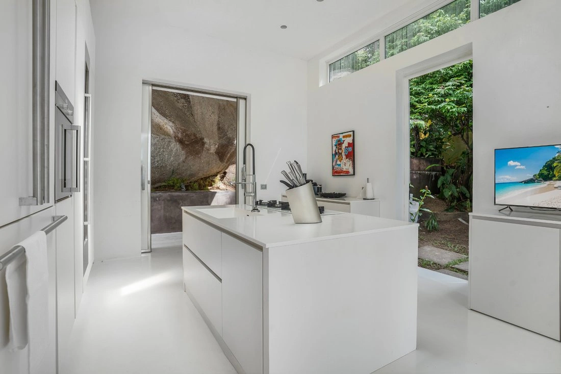 Hint Okyanusu'nda, Seyşeller'de villa