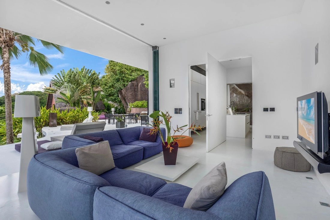 Hint Okyanusu'nda, Seyşeller'de villa