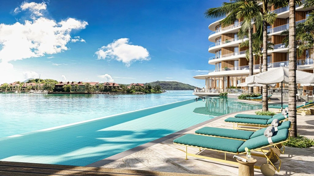 Seyşeller'de aydınlık 84 m² daire